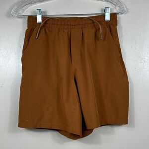Lululemon Pace Breaker Linerless Short 7" Copper Brown Size Small